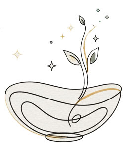 Line art illustration for Eating Disorders